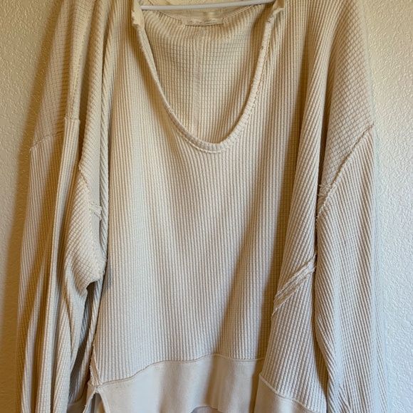 Free People Waffle Shirt - Picture 5 of 5